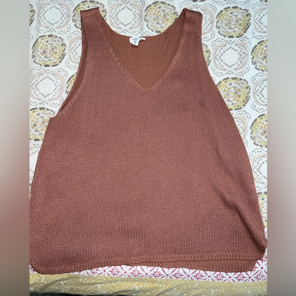 Tribal Jeans Sweater Tank- XL